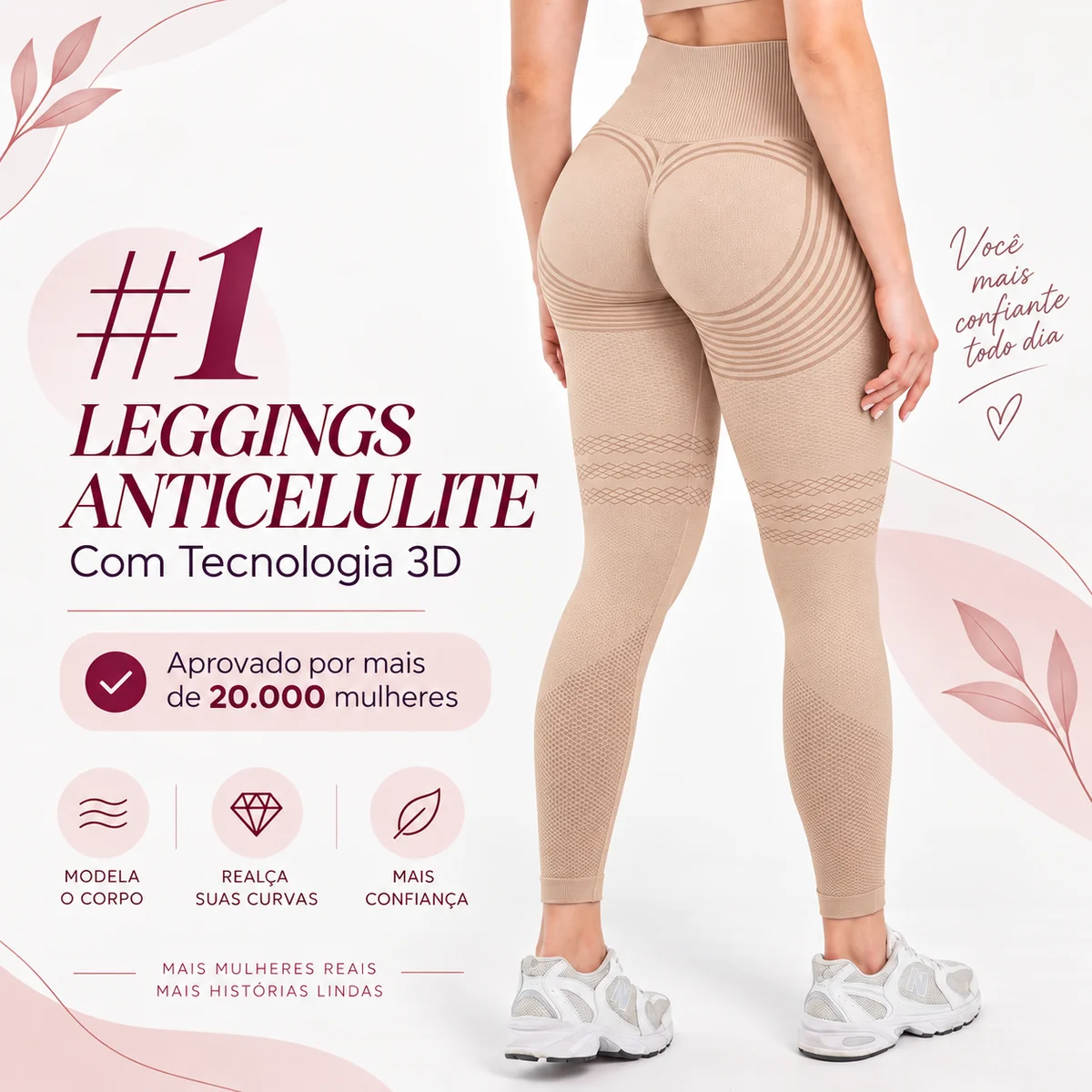 Legging Modeladora 3D