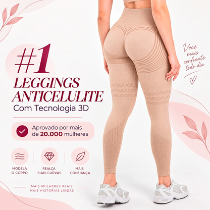 Legging Modeladora 3D