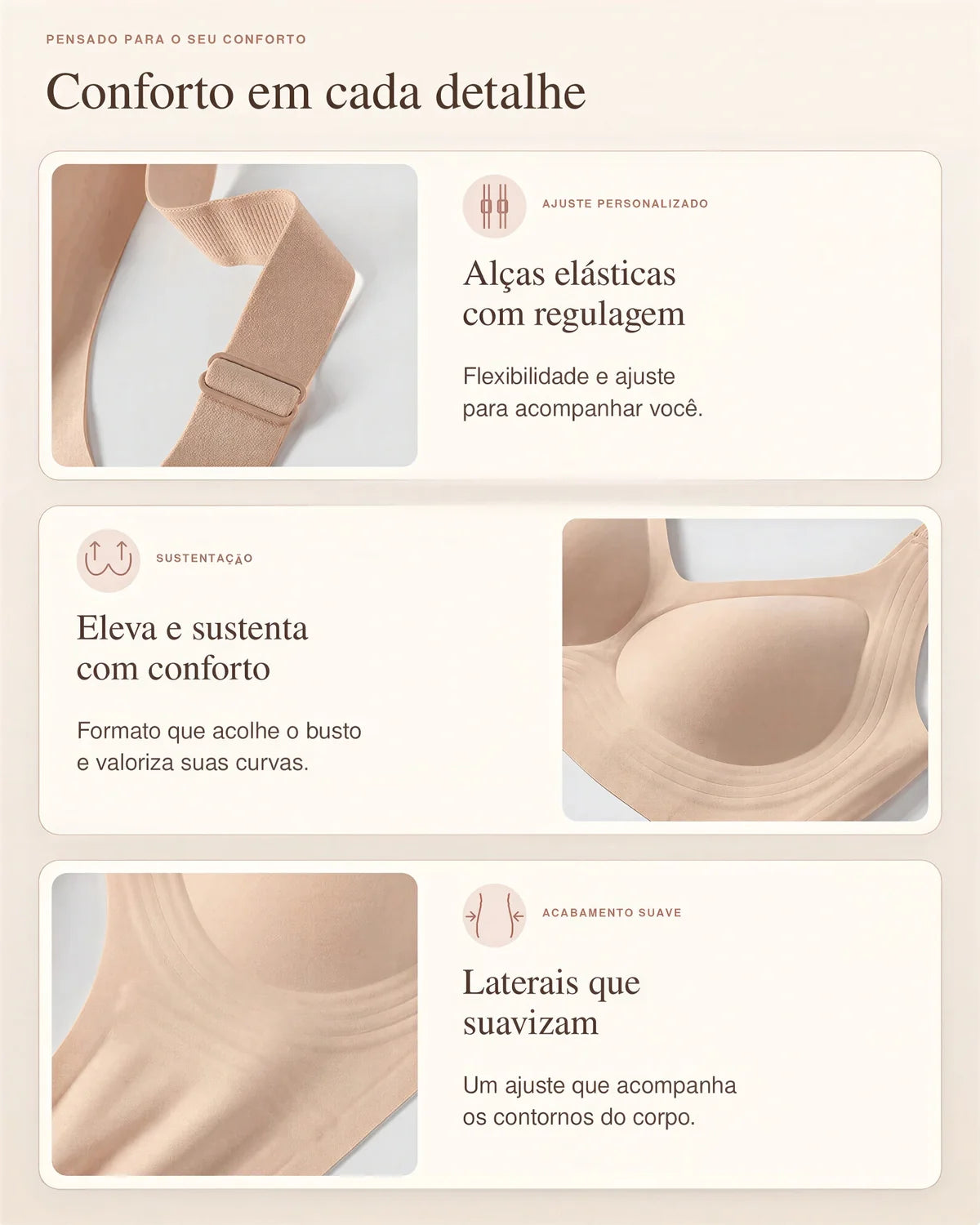 Sutiã Modelador BelleForma