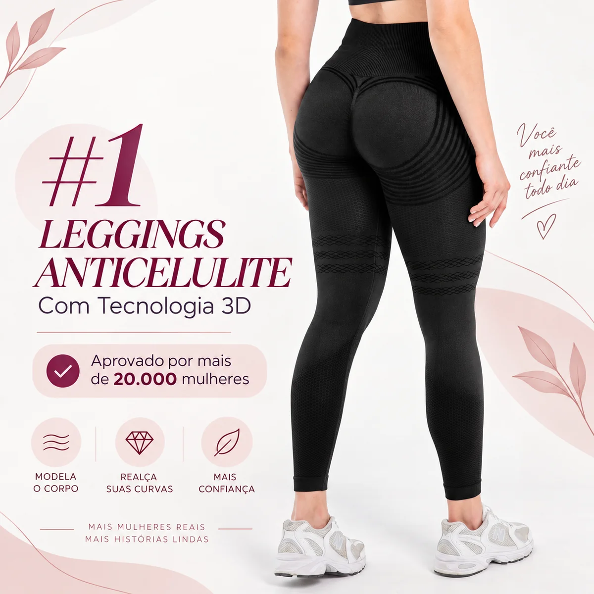 Legging Modeladora 3D